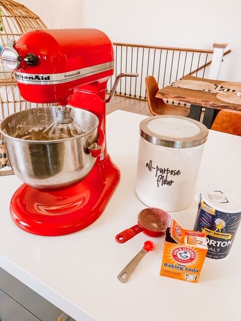 banana bread ingredients