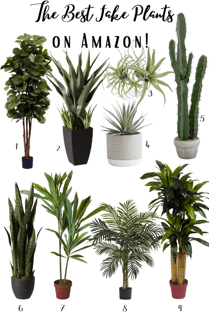 the best fake indoor plants on amazon