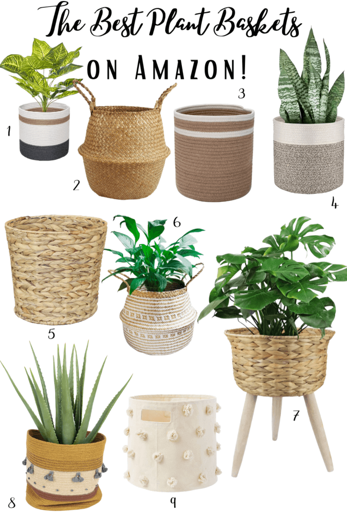 best plant baskets on amazon 