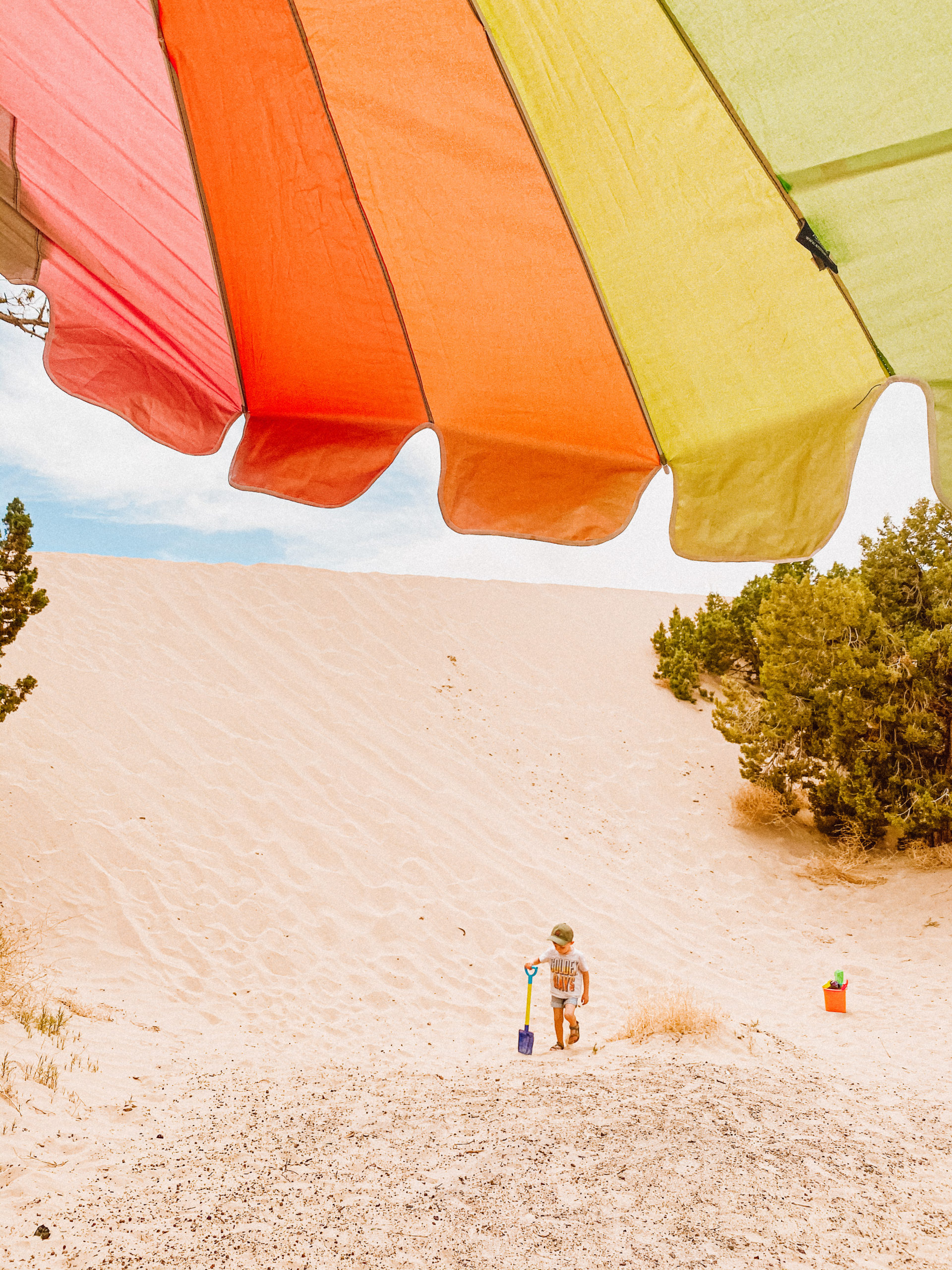 little sahara sand dunes in utah 