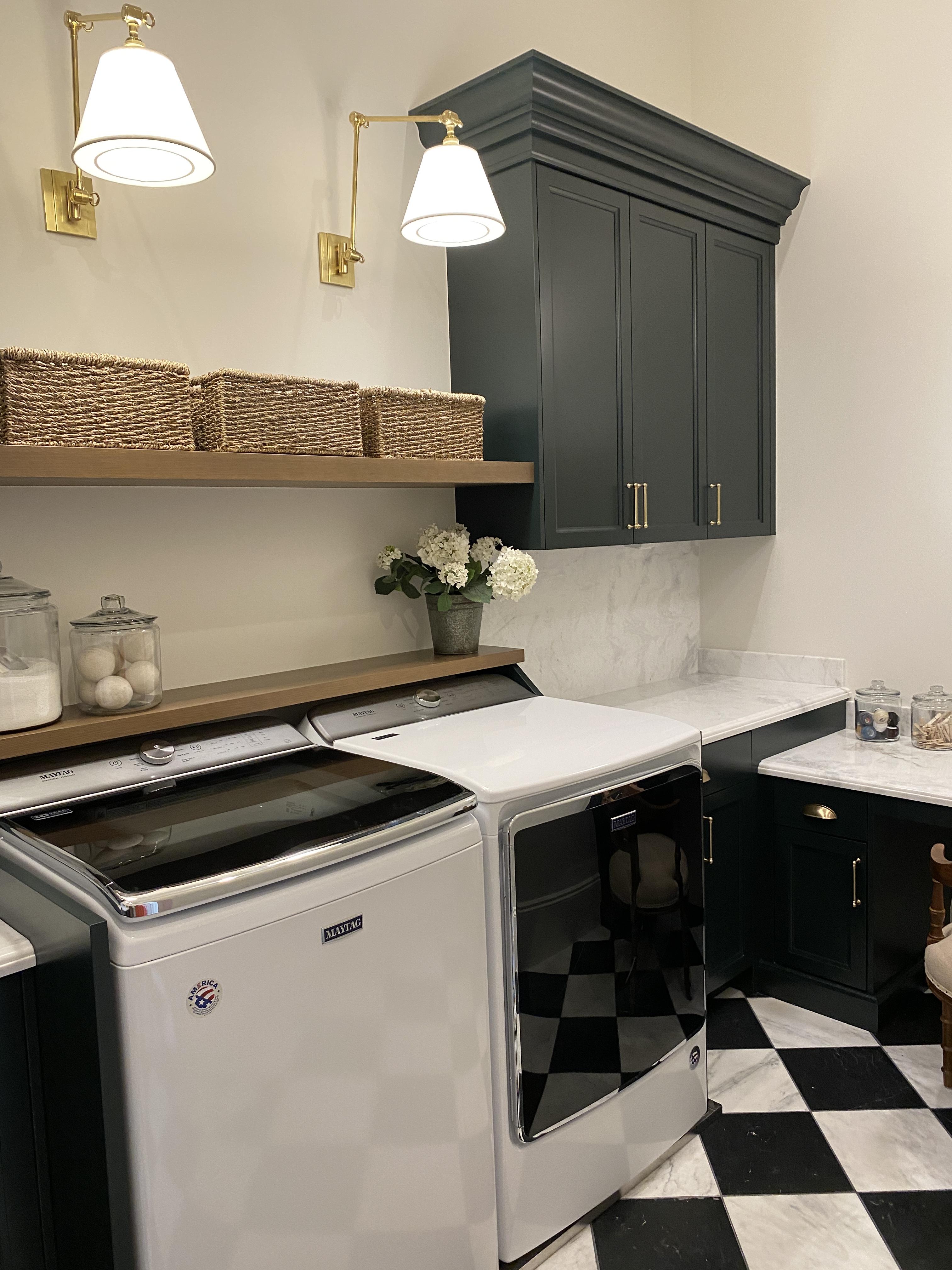 modern laundry room 