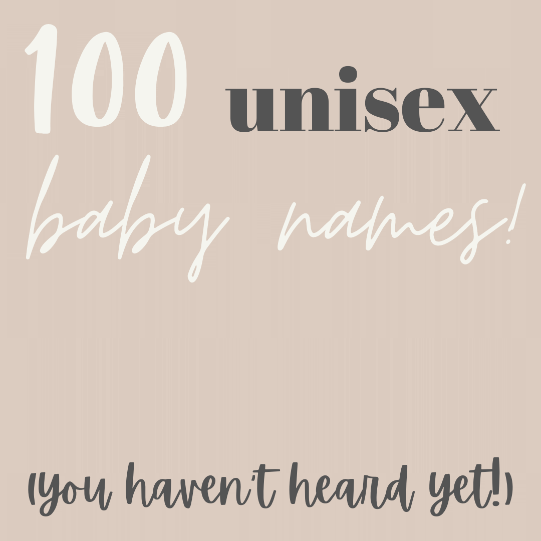 unisex baby names 